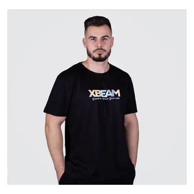 GymBeam XBEAM Tričko XBEAM Black