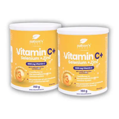 Natures Finest 2x Vitamin C + Selenium + Zinc 150g