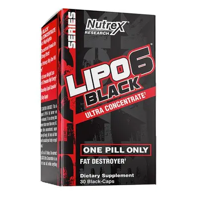 Nutrex Lipo 6 Black Ultra concentrate 60 kapslí