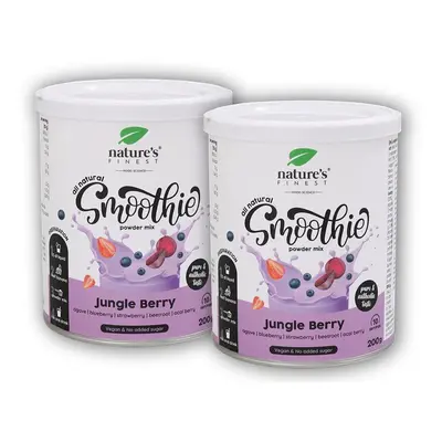 Natures Finest 2x Smoothie jungle berry 200g