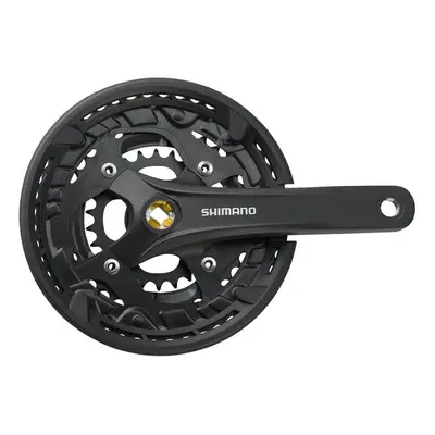 Shimano kliky Acera FC-T3010 , černé, s krytem, pro osu čtyřhran, 9speed