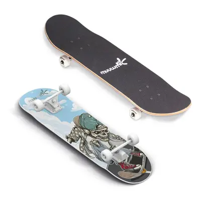 Muuwmi Skateboard ABEC 5 SKULL