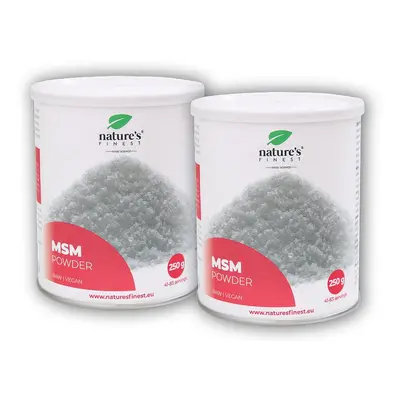 Natures Finest 2x MSM powder 250g