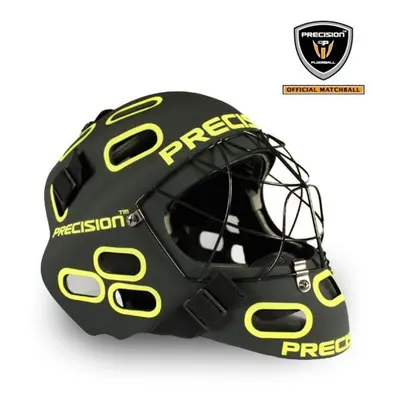 Helma PRECISION GOALIE HELMET black/yellow senior