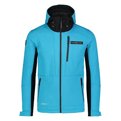 NORDBLANC Modrá pánská zimní multisport softshell bunda STRUGGLE Barva: Modrá