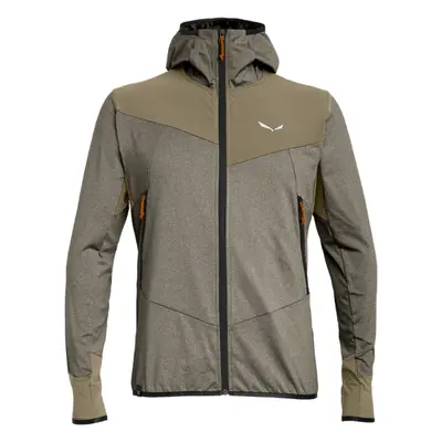 Bunda Salewa AGNER HYBRID PL/DST M FULL-ZIP HOODY 27371-7956 Oblečení: S