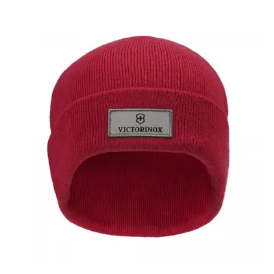 Čepice pletená Fan Beanie červená - VICTORINOX