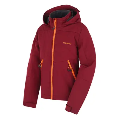 HUSKY Dětská softshell bunda Salex K bordo Barva: bordo