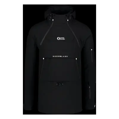 NORDBLANC Černý pánský snowboardový anorak ADAPTABLE Barva: černá