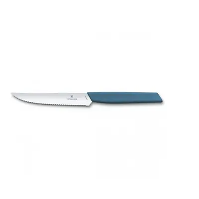 Sada 2 ks steakový nůž Swiss Modern 12 cm modrá - VICTORINOX