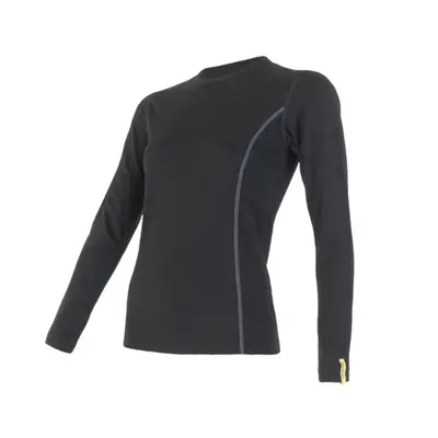 Dámské triko Sensor Merino Wool Active černé 11109024 Oblečení: S