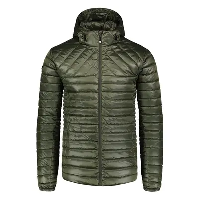 NORDBLANC Khaki pánská péřová bunda PATH Barva: khaki