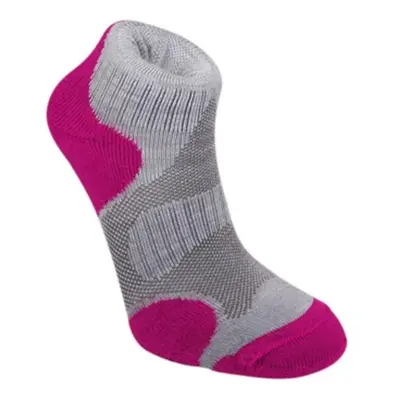 Ponožky Bridgedale Trailsport Lightweight Merino Cool Comfort Ankle Women's grey/raspberry/812 P