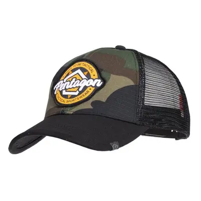 Pentagon Kšiltovka PENTAGON® Era Trucker Tactical Sportswear US woodland