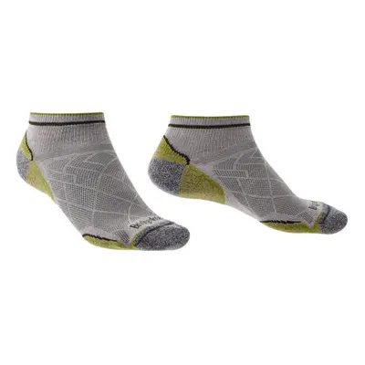 Ponožky Bridgedale Hike Ultralight T2 Coolmax Performance Low grey/green/068 Ponožky: XL (12,5-1