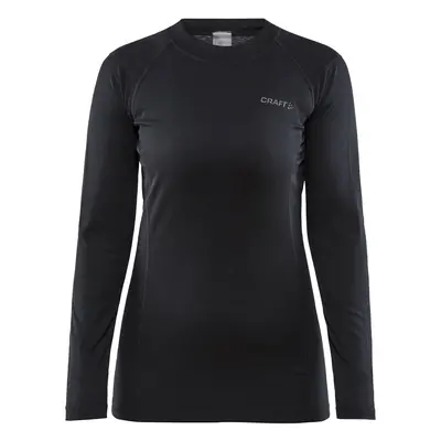 W Triko CRAFT CORE Warm Baselayer LS - Černá Oblečení: M