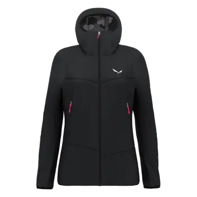 Dámská zimní bunda Salewa Ortles Tirolwool Responsive stretch hooded black out 28248-0910 Obleče