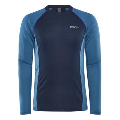 Triko CRAFT CORE Warm Baselayer LS - Modrá Oblečení: M