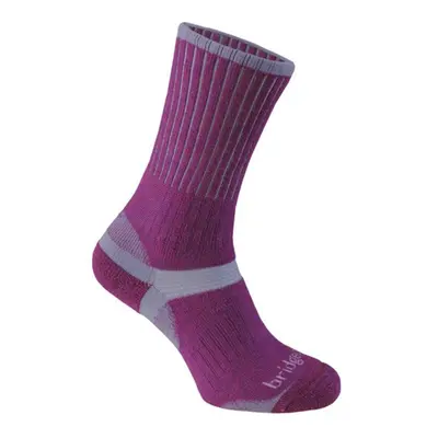 Ponožky Bridgedale Merino Hiker Women's plum/350 Ponožky: S (3-4,5)