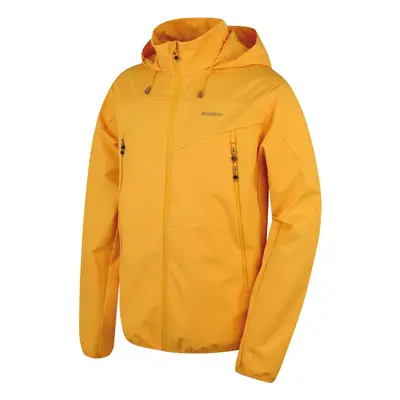 HUSKY Pánská softshell bunda Sonny M yellow Barva: yellow