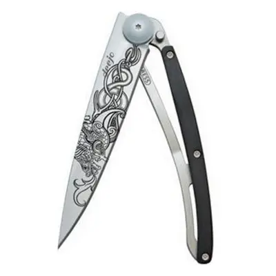 Kapesní nůž Deejo 1CB019 Tattoo Viking, 37g, granadilla wood