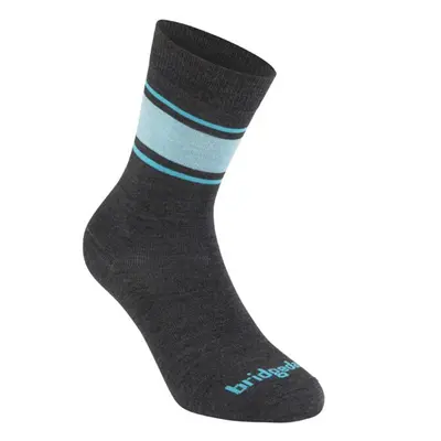 Ponožky Bridgedale Everyday Sock/Liner Merino Endurance Boot Women's dark grey/blue/126 Ponožky: