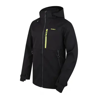 HUSKY Pánská softshell bunda Sauri M black Barva: black