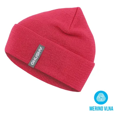 HUSKY Dětská merino čepice Merhat 6 pink Barva: pink