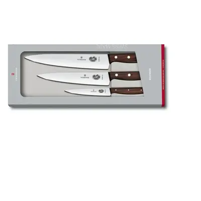 Sada kuchařských nožů Wood 3 ks - VICTORINOX