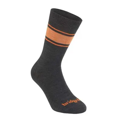 Ponožky Bridgedale Everyday Sock/Liner Merino Endurance Boot graphite/841 Ponožky: M (6,5-9)