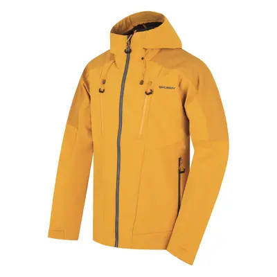 HUSKY Pánská softshell bunda Sevan M yellow Barva: yellow