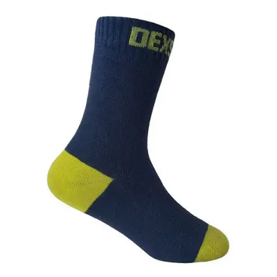 Ponožky DexShell Ultra Thin Children Sock Navy/Lime Oblečení: S