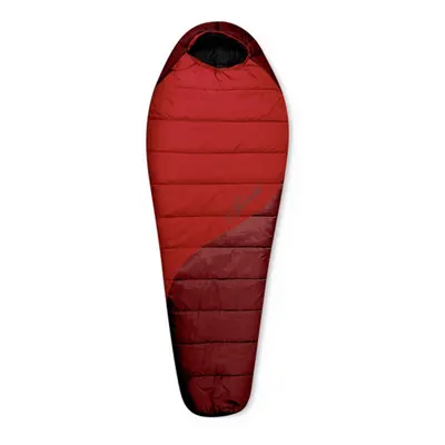 Spací pytel Trimm Balance red/dark red 185 cm zapinani: Pravý