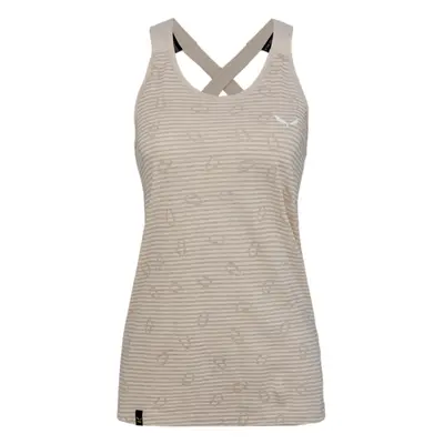 Dámské tílko Salewa LAVAREDO HEMP W GRAPHIC TANK TOP 28535-7260 Oblečení: 34