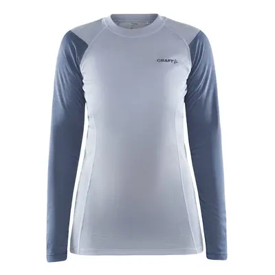 W Triko CRAFT CORE Warm Baselayer LS - Modrá Oblečení: M