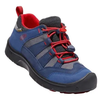 Dětské boty Keen Hikeport WP Jr, dress blues/firey red US: 9 US