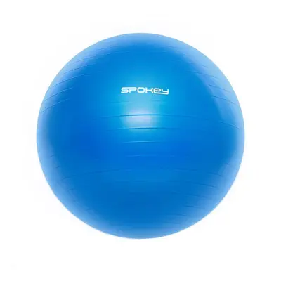 Gymnastický míč Spokey FITBALL III 75 cm včetně pumpičky, modrý