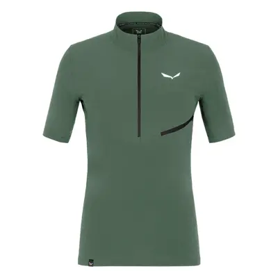 Pánské tričko Salewa Agner Durastretch Hybrid Half-Zip 28394-5320 Oblečení: S