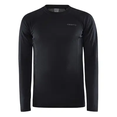 Triko CRAFT CORE Warm Baselayer LS - Černá Oblečení: M