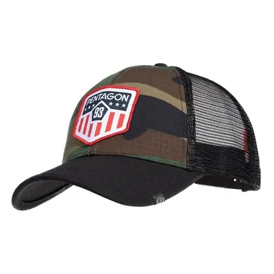 Pentagon Kšiltovka Era Trucker US Flag PENTAGON® US woodland