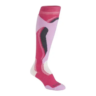 Ponožky Bridgedale Control Fit Midweight Women´s 311 raspberry/pink Ponožky: L (7-8,5)