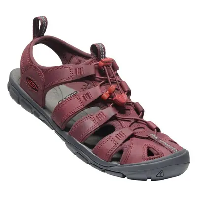 Dámské Sandály Keen CLEARWATER CNX LEATHER W wine/red dahlia US: 7,5 US