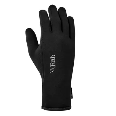 Rukavice Rab Power Stretch Contact Glove black/BL Oblečení: S