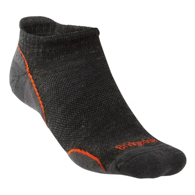 Ponožky Bridgedale Hike UL T2 MP Low anthracite/orange/265 Ponožky: S (3-5,5)