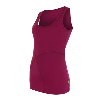 Dámský nátělník Sensor Merino Wool Active lilla 16100011 Oblečení: XL