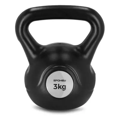 SPOKEY Spokey SCALES BASIC Kettlebell plastová činka 3 kg