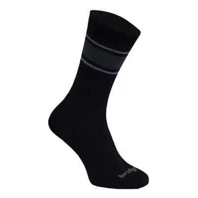 Ponožky Bridgedale Everyday Sock/Liner Merino Endurance Boot black/lt grey/035 Ponožky: L (9,5-1