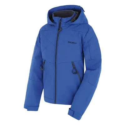 HUSKY Dětská softshell bunda Salex K dk. blue Barva: dk. blue