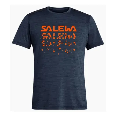 Triko Salewa PUEZ HYBRID 2 DRY M S/S TEE 27397-3986 Oblečení: S