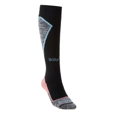 bridgedale Ski Midweight+ Womens::::black/coral/227::M::ponožky Barva: black/coral/227